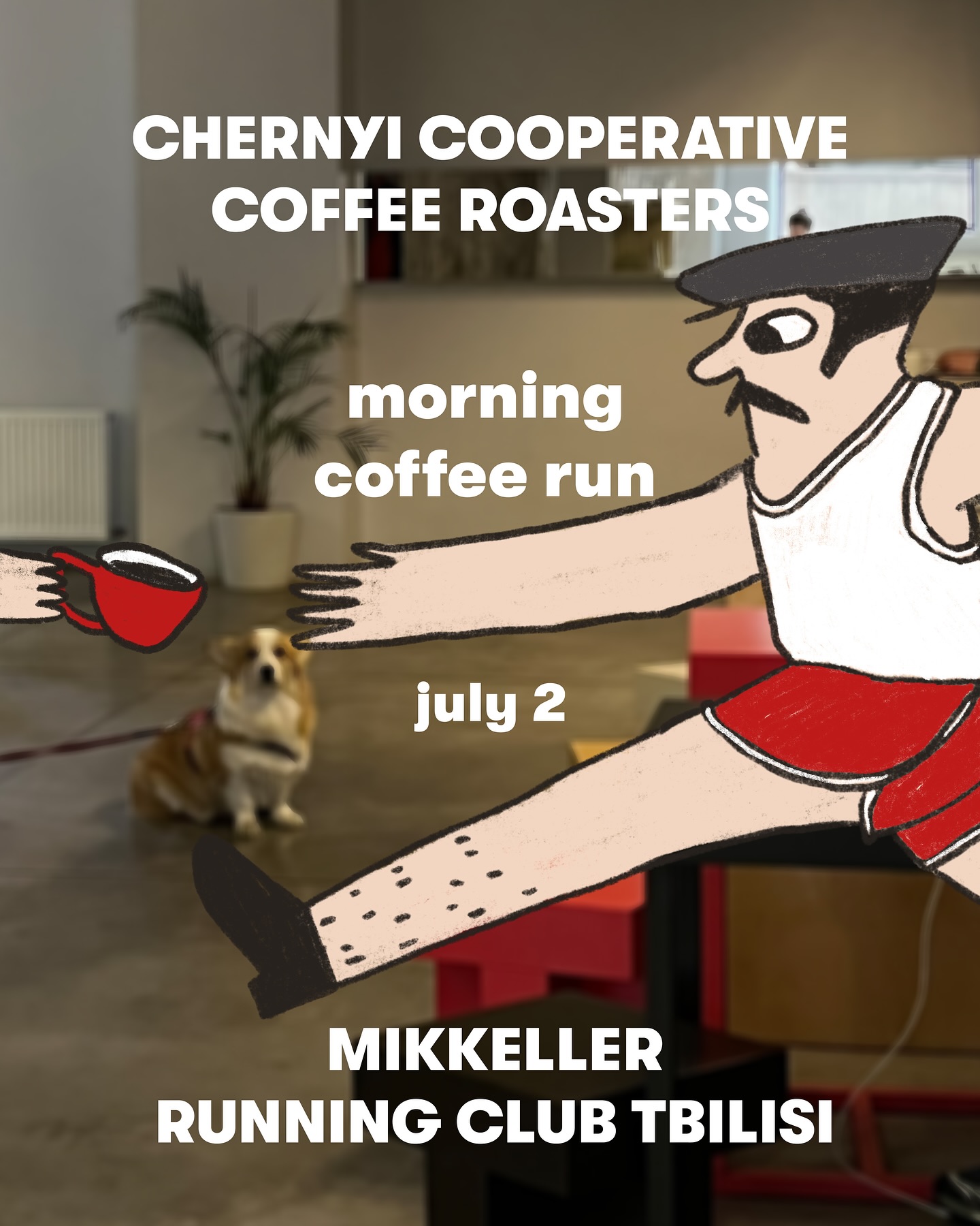 Morning Coffee Run at Chernyi Cooperative Coffee Roasters