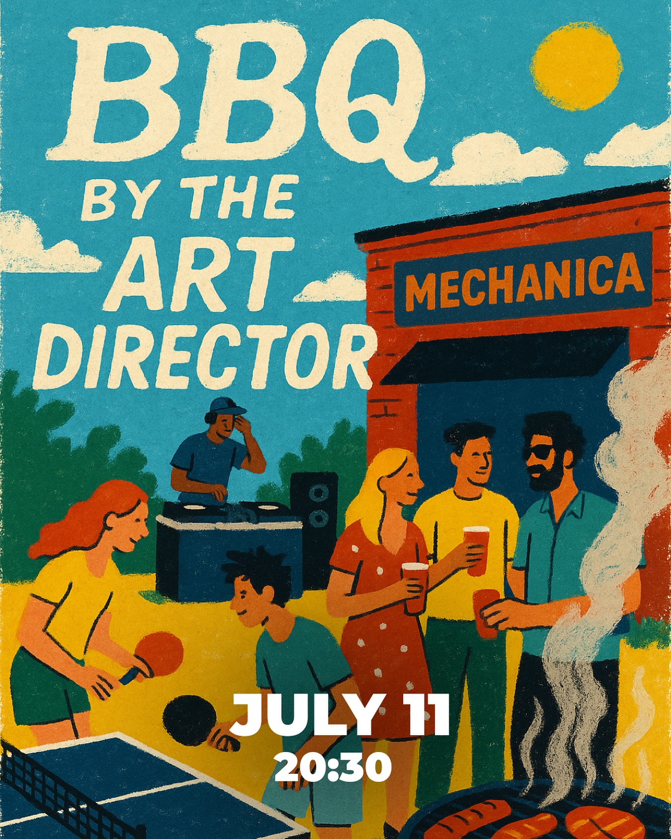 BBQ by the Art Director Mechanica