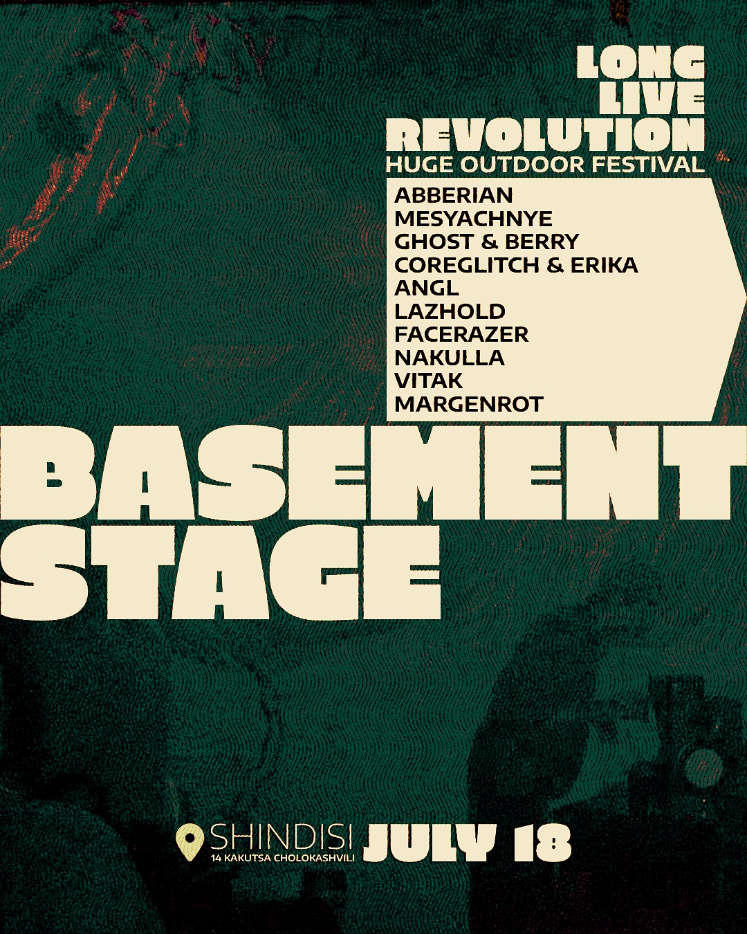 Basement Stage Lineup