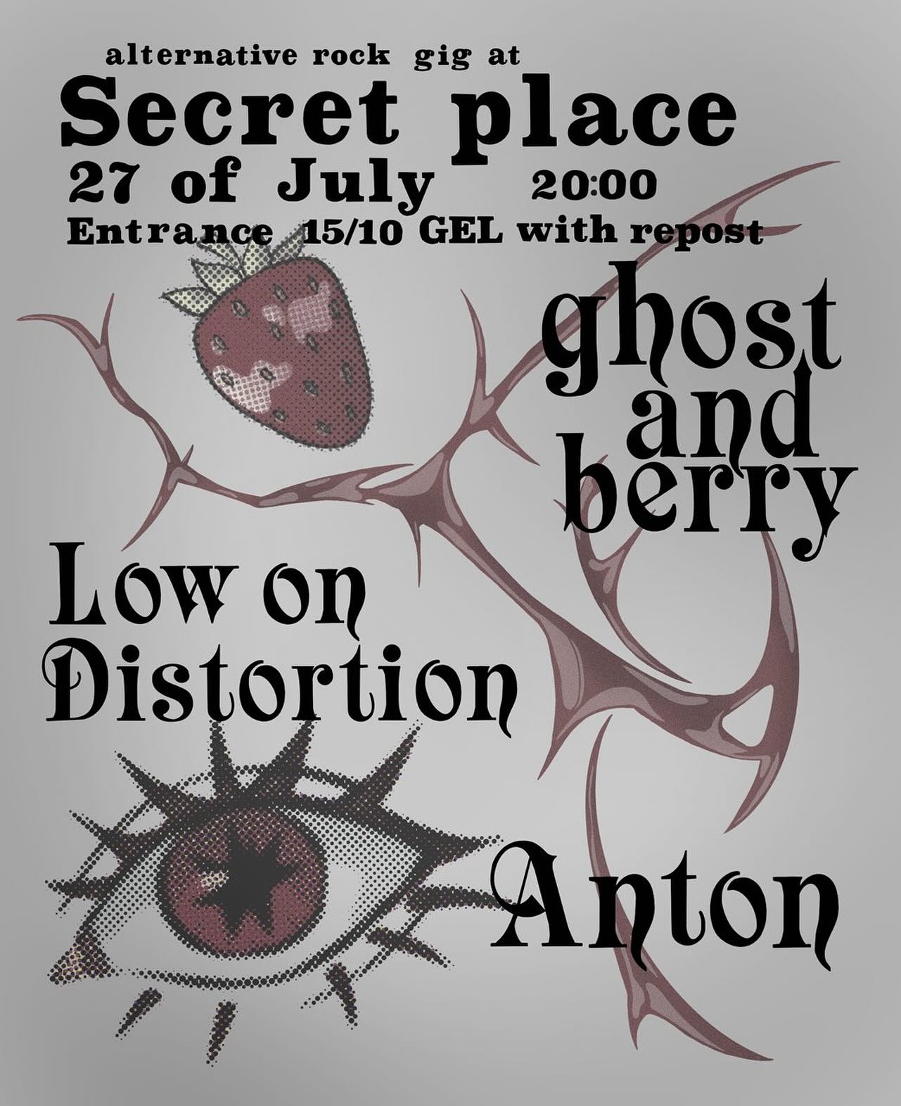 Alternative Rock Gig at Secret Place