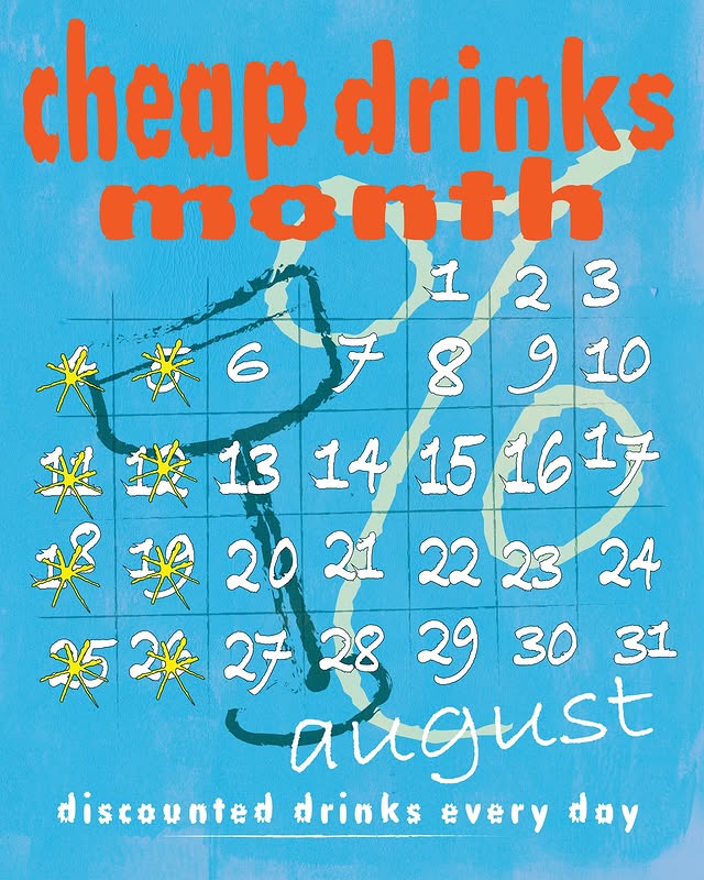 Cheap Drinks Month