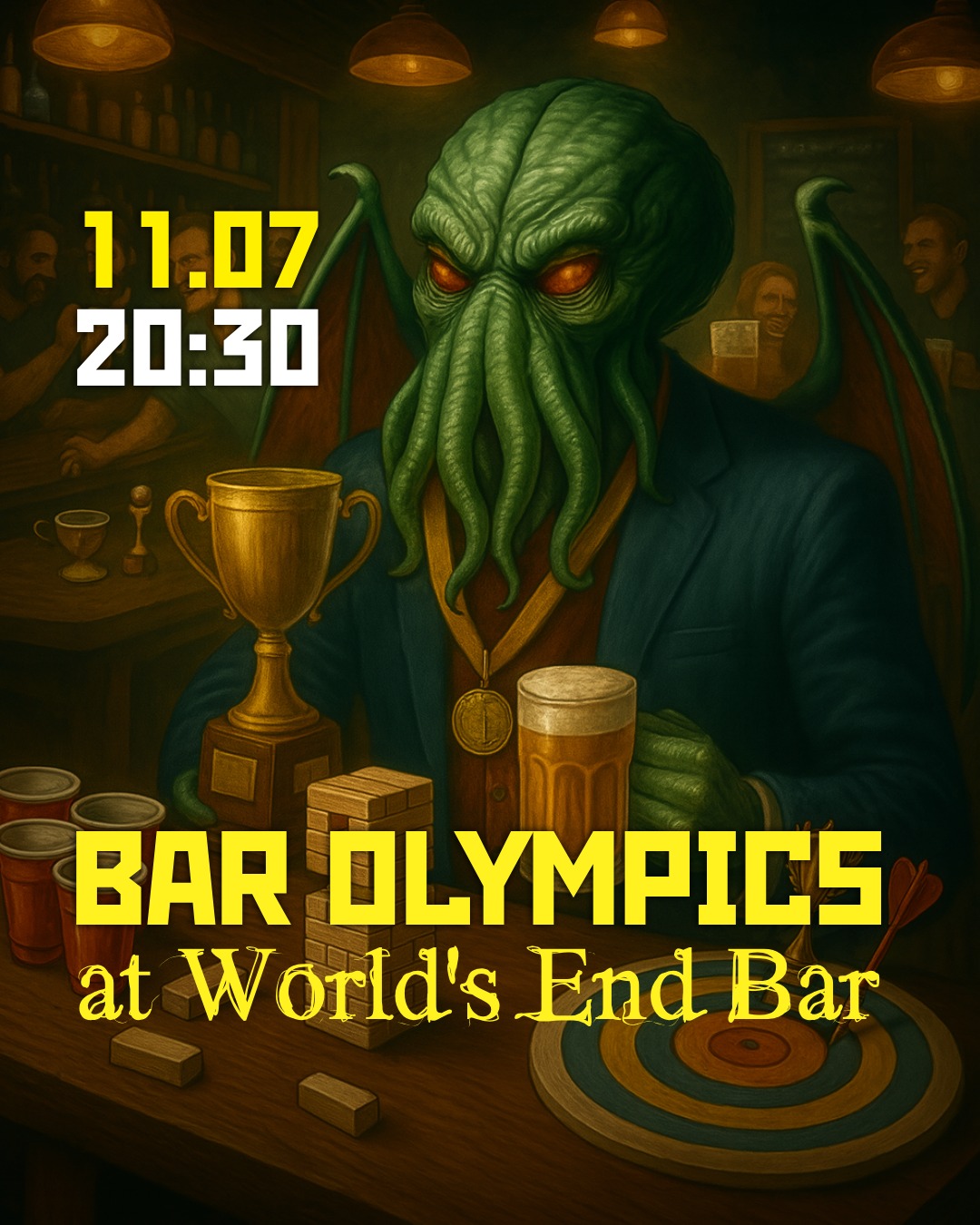 BAR OLYMPICS at Worlds End Bar