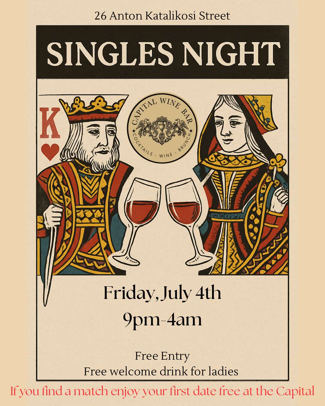 Singles Night at Capital Wine Bar