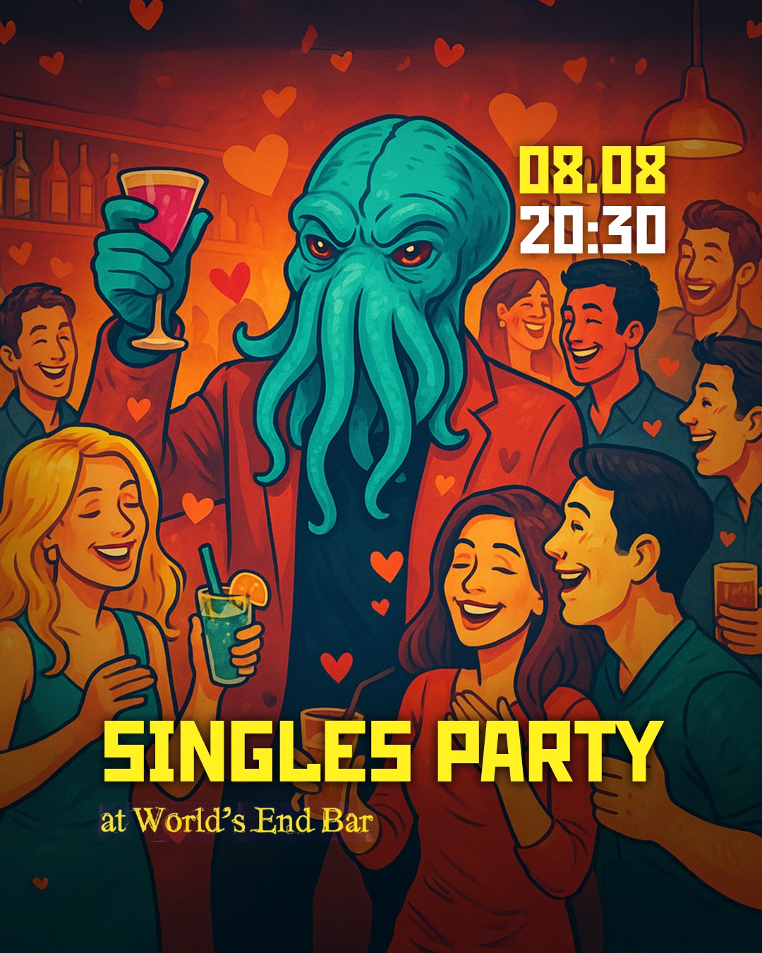 1S Singles Party at World's End Bar