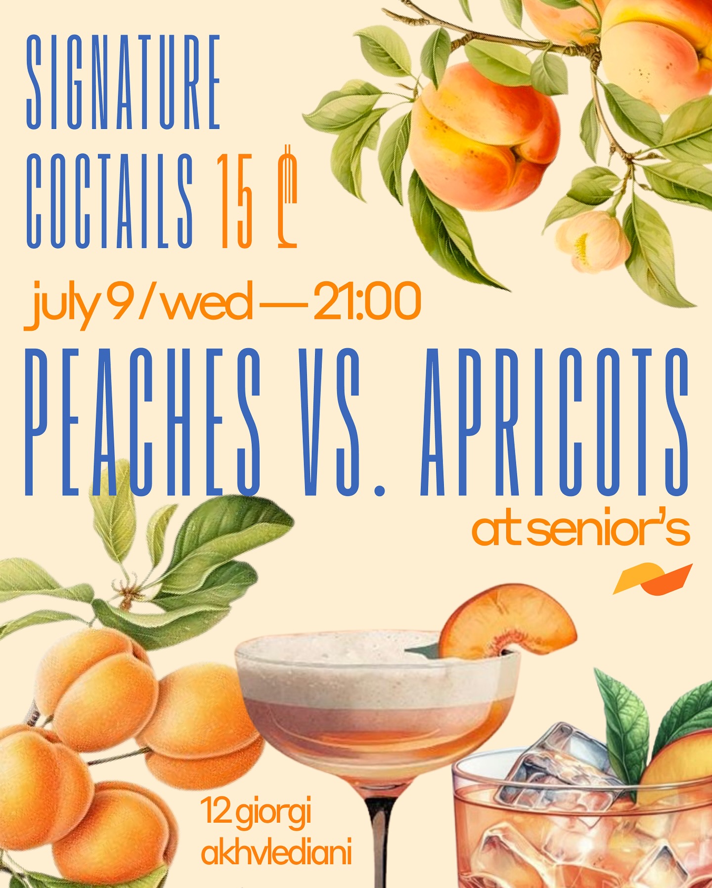 Peaches vs Apricots